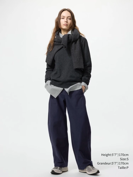 Unisex JERSEY BARREL PANTS | UNIQLO CA
