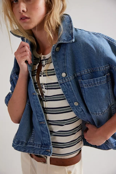 We The Free Opal Swing Denim Jacket