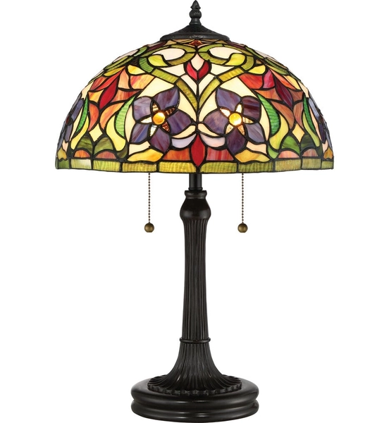Violets 23.5" Table Lamp