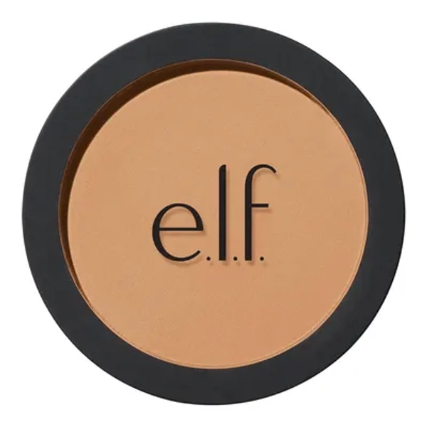 e.l.f. Primer-Infused Bronzer Forever Sunkissed - 0.35oz: Vegan, Paraben-Free, Hydroquinone-Free, Pressed Powder