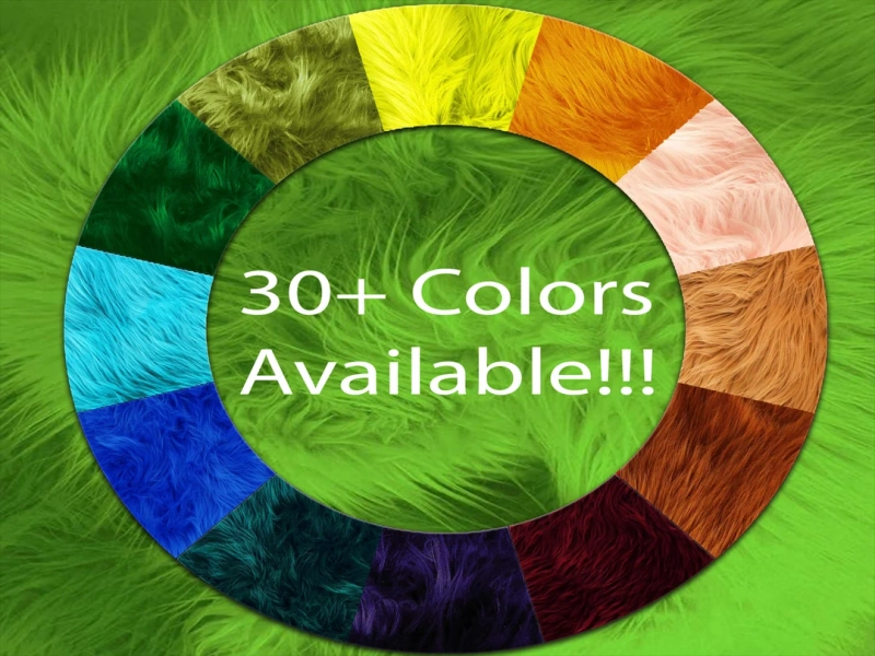 Fake FULL FUR Long Pile Luxury Shaggy/craft Sewing Cosplay Costumedecorations 60" Wide/sold by Continuous Yard & Squares 1100 GRAM per Meter - Etsy Norway