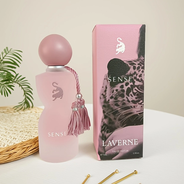 Laverne Leopard Lady Perfume, Middle East Noble Lady Perfume, Arab Noble Perfume, Exquisite Lady Perfume, Lasting Fragrance, Freesia 2.54oz