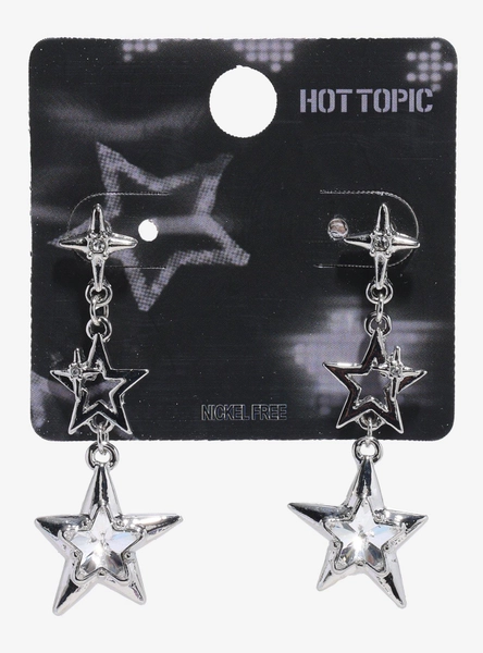 Star Cluster Layered Earrings