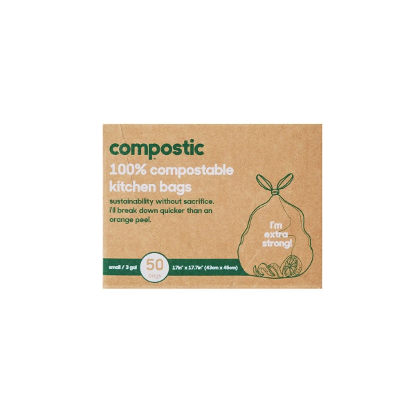 3 Gallon Home Compostable Trash Bags
