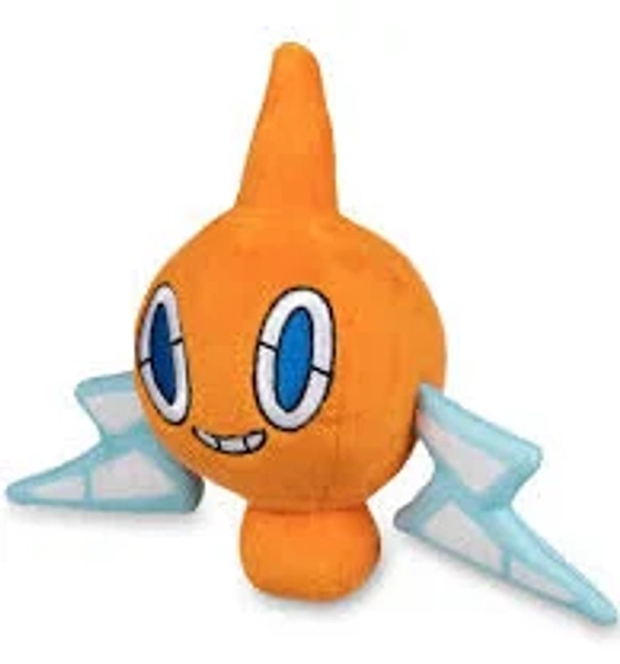 Pokemon Center Rotom Sitting Cuties Plush