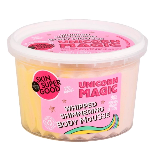 Mousse Corporal Brillante E Hidratante Unicornio 250 Ml