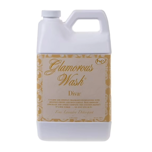 Tyler Candle Diva Glamorous Wash Liquid Laundry Detergent, 24 Loads, 64 fl oz
