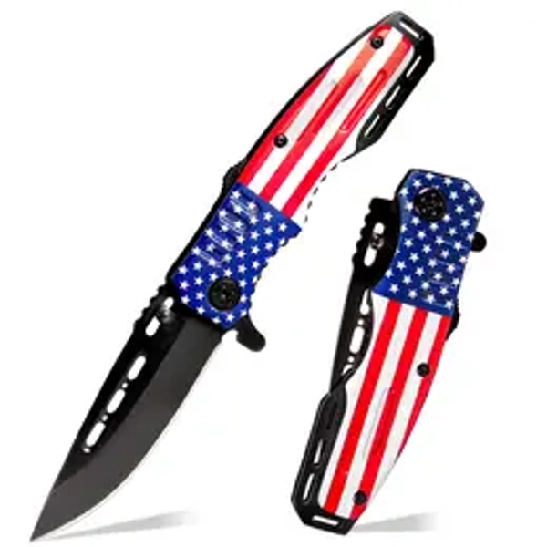 1pc high carbon steel kitchen meat slicer. It can be quickly opened, compact and portable edc pocket knife. This is a kitchen knife with an ergonomic handle. A gift under 20 yuan. A gift for men. kitchenware. A Father's Day gif outdoorfun