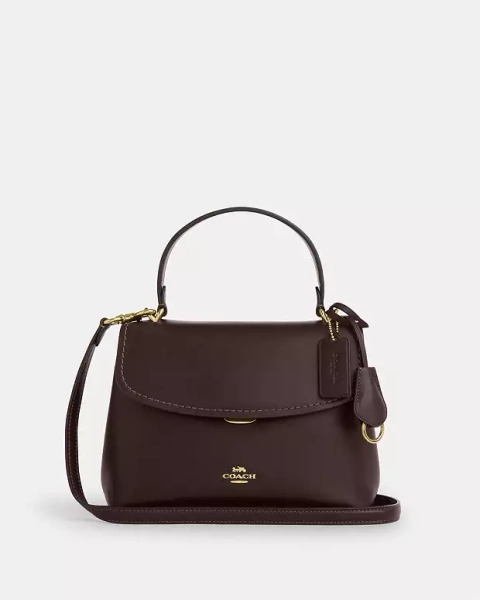 Gold Emory Top Handle Bag