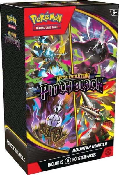 Pokemon Mega Evolution Pitch Black Booster Bundle
