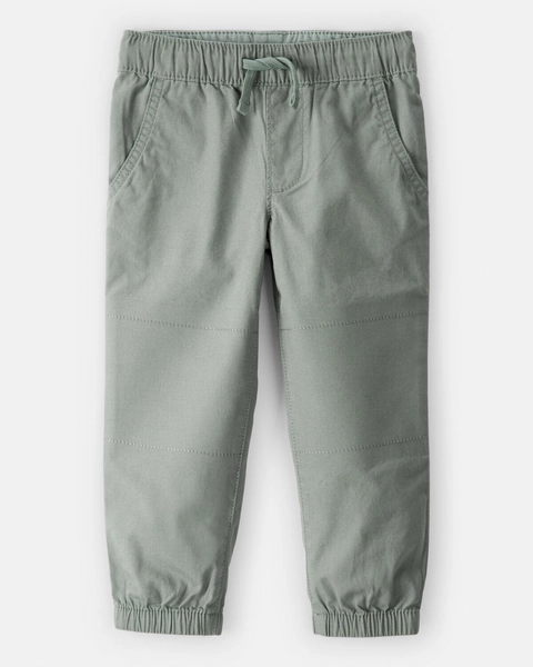 Toddler Boy  Cotton Everyday Pull-On Jogger - Green