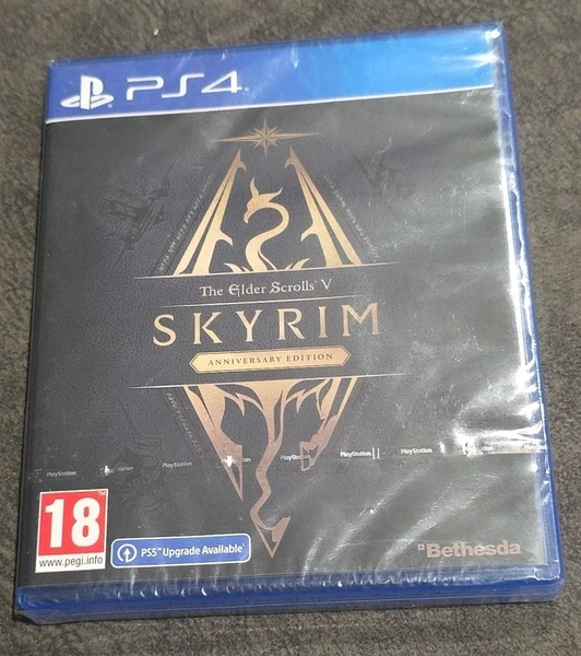 The Elder Scrolls V: Skyrim Anniversary Edition PlayStation 4 Ps4: PS5 UPGRADE