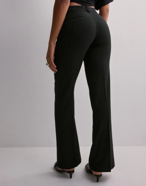 Low Waist Flare Suit Pants