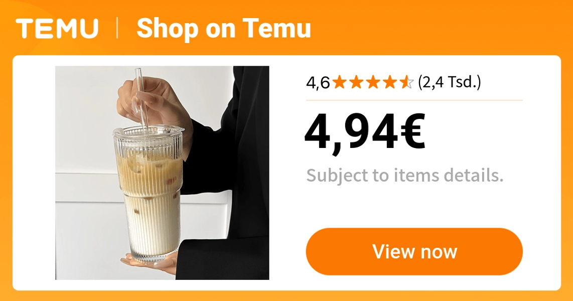 3pcs cup lid straw glass coffee cup lid straw 550ml 600ml - Temu Germany