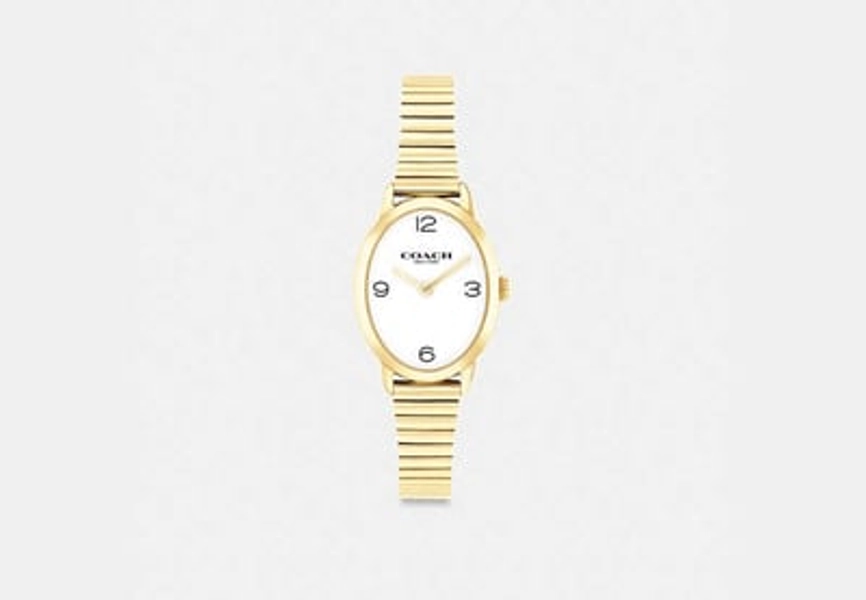 Coach Outlet Talia Watch, - Yellow, Size: 22 Mm