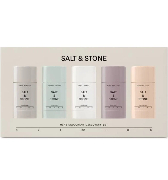 Salt & Stone Mini Deodorant Discovery Set