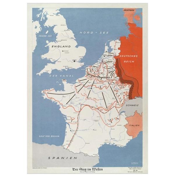 German War Map 1941