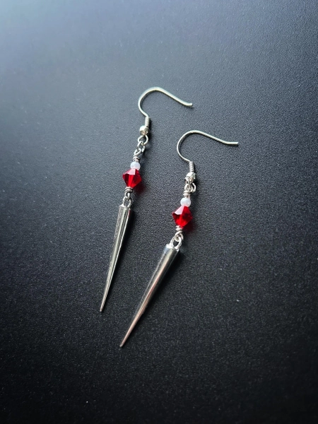 Nimble Protector- Hornet Inspired Earrings, Hollow Knight, Silksong