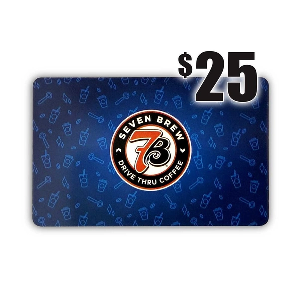 7 Brew $25.00 Gift Card | Shop 7 Brew