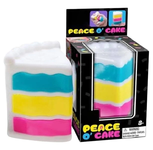 Nee Doh Peace O' Cake Fidget Toy