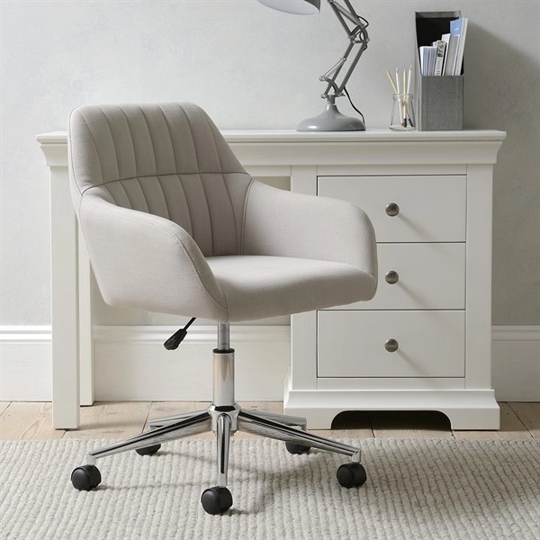 Upholstered Office Chairs Arlebrook Office Chair  - Stone Linen