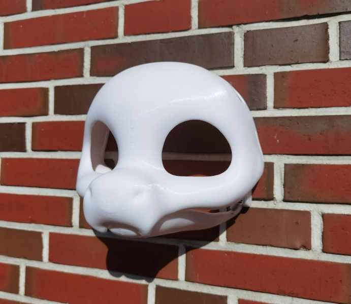 Furry Fursuit Head Base Dragon Kemono V2 Moving Jaw 3d Print