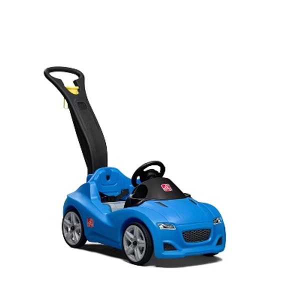 Step2 Whisper Ride Cruiser - Blue: Push Riding Toy for Ages 1.5-4, 50 lb Capacity