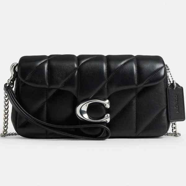 Coach Women's Tabby Chain Crossbody Bag with Quilting