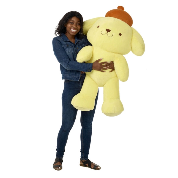 Hello Kitty® and Friends Giant Pompompurin™ Plush | Build-A-Bear®