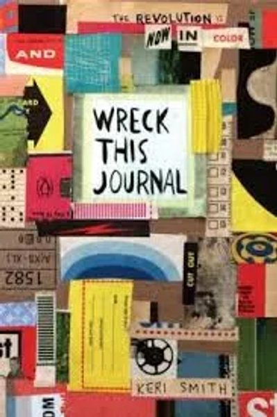 Penguin Books Wreck This Journal Now in Color by Keri Smith