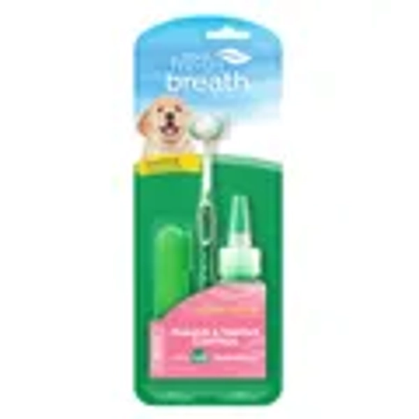 Tropiclean Fresh Breath Puppy Oral Care Kit