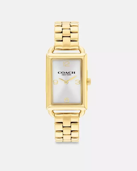 Gold Liz Watch, 30 Mm X 22 Mm