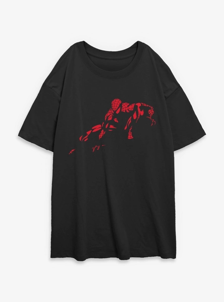 Marvel Spider-Man Vintage Spider Girls Oversized T-Shirt
