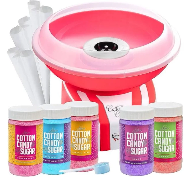 The Candery Cotton Candy Machine & Floss Bundle