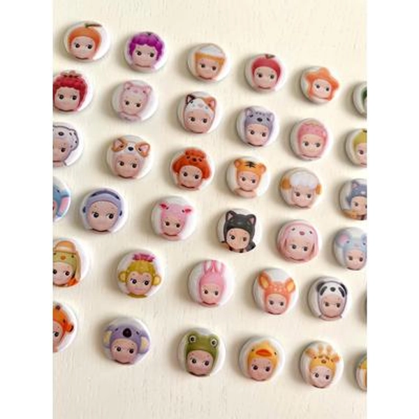 Cute Kawaii Babies Button Pins