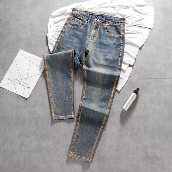 New Arrival Harajuku Fashion Luxury Brand Boyfriend Designer Casual Slim Denim Jeans for Men Spring and Autumn Pencil Pants Male - AliExpress 200000343