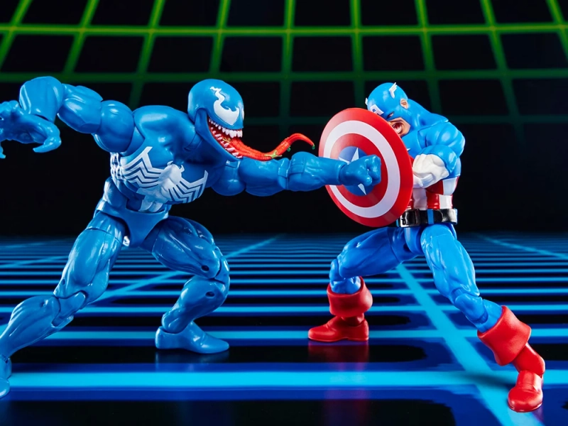 ❗️❗️❗️Marvel Legends Gamerverse Captain America vs. Venom Action Figure Two-Pack