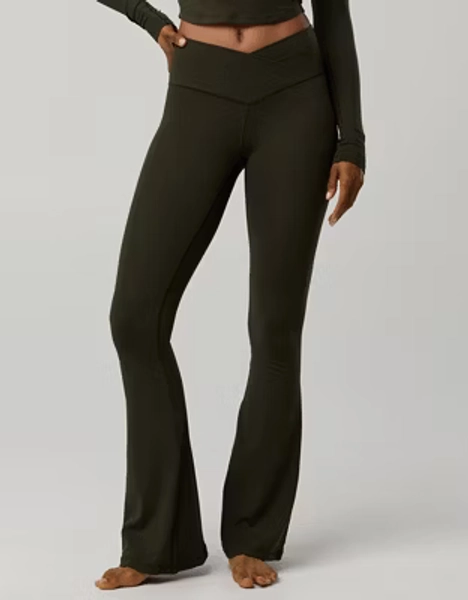 OFFLINE By Aerie Real Me High Waisted Crossover Flare Legging