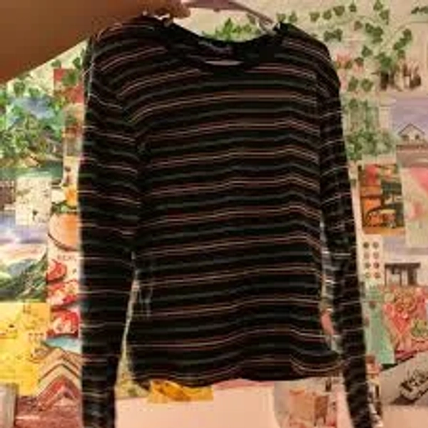 brandy Melville striped Santana top ~ great for...