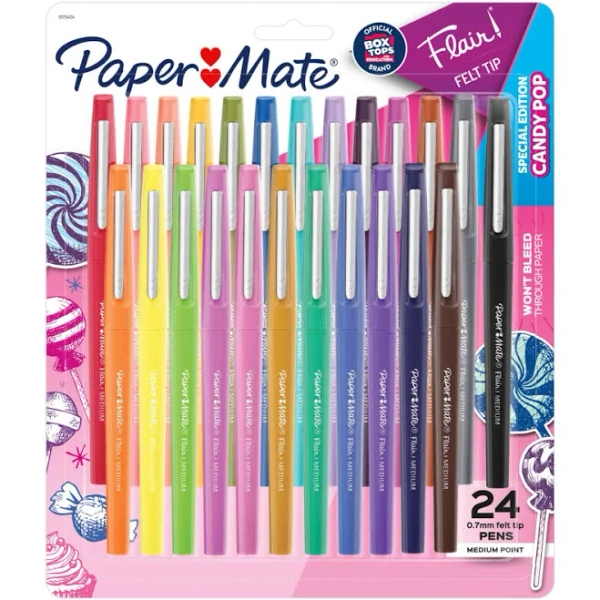 Paper Mate Flair Felt Tip Pens