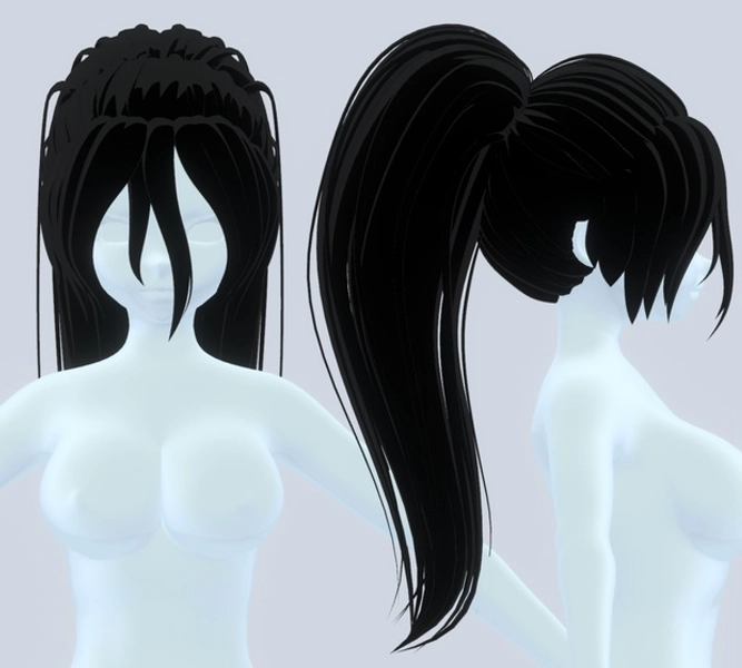 ポニーテールヘア (Ponytail Hair)