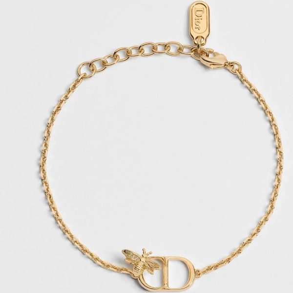 DIOR Gold-Finish Metal Garden Bracelet
