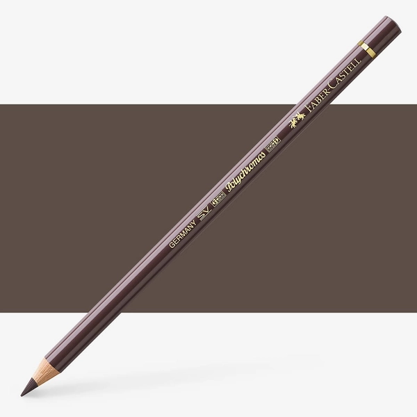 Faber-Castell : Polychromos Pencil : Walnut Brown