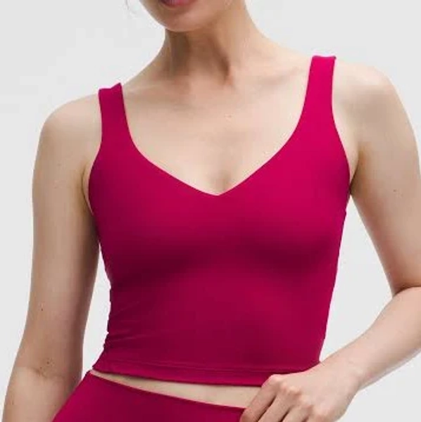 lululemon Women's Lululemon Align Tank Top Light Support, A/B Cup - Size 4 Pink
