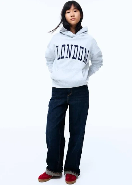 H&M Girls Wide Leg Jeans