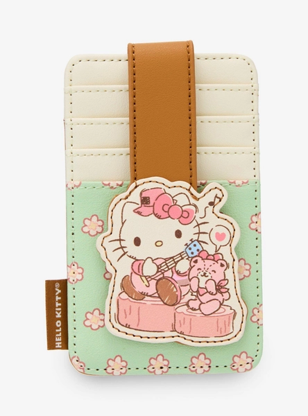 Loungefly Hello Kitty Tiny Chum Camping Vertical Cardholder