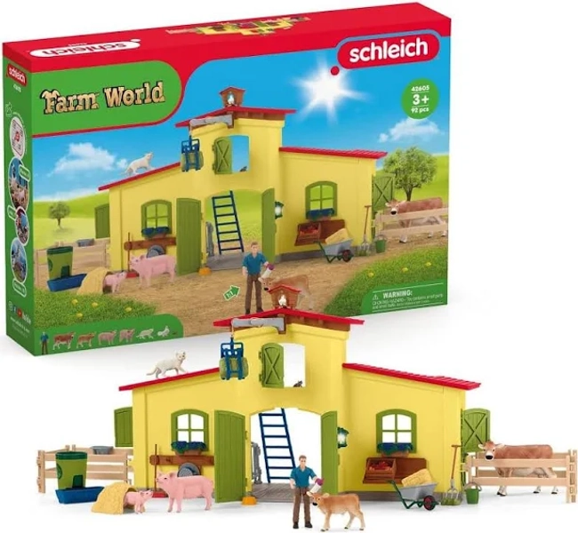 Schleich Farm World Large Farm Playset