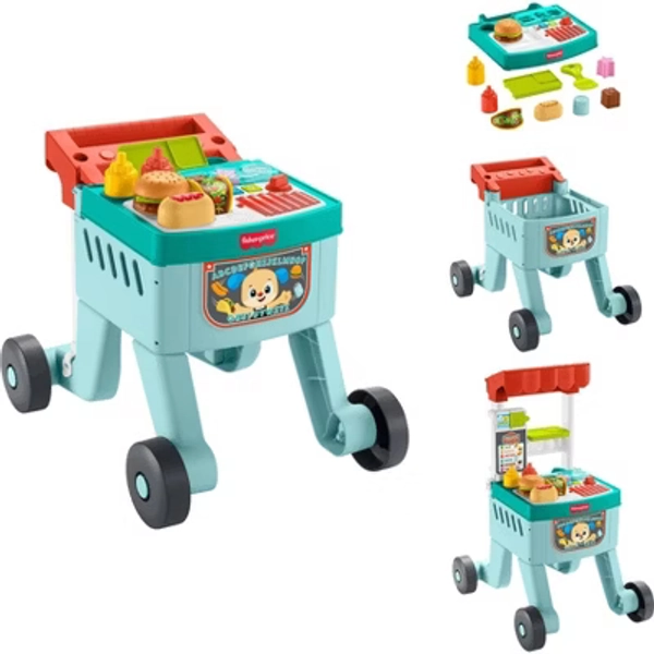 Laugh & Learn Sit Stride & Serve Food Cart