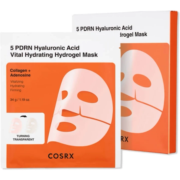 COSRX 5 PDRN Hyaluronic Acid Vital Hydrating Hydrogel Mask