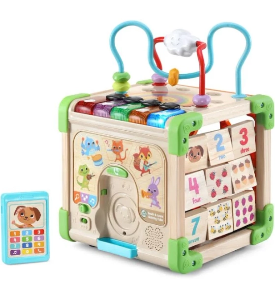 LeapFrog Touch & Learn Wooden Activity Cube